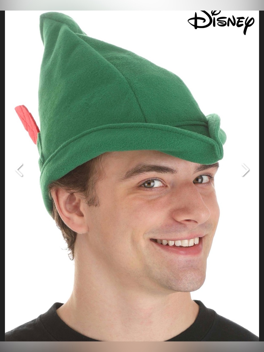 NWT Elope Disney Peter Pan Adjustable Halloween costume hat